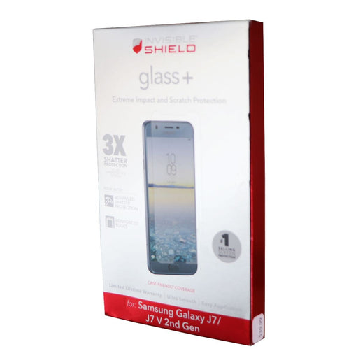 Zagg Invisible Shield Tempered Glass + Screen Protector for Samsung Galaxy J7 - for just $7.95! 
