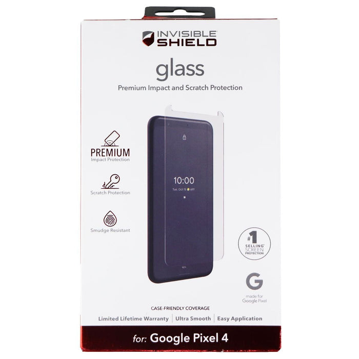 ZAGG InvisibleShield Premium Glass Screen Protector for Google Pixel 4 - Clear - for just $6.99! 