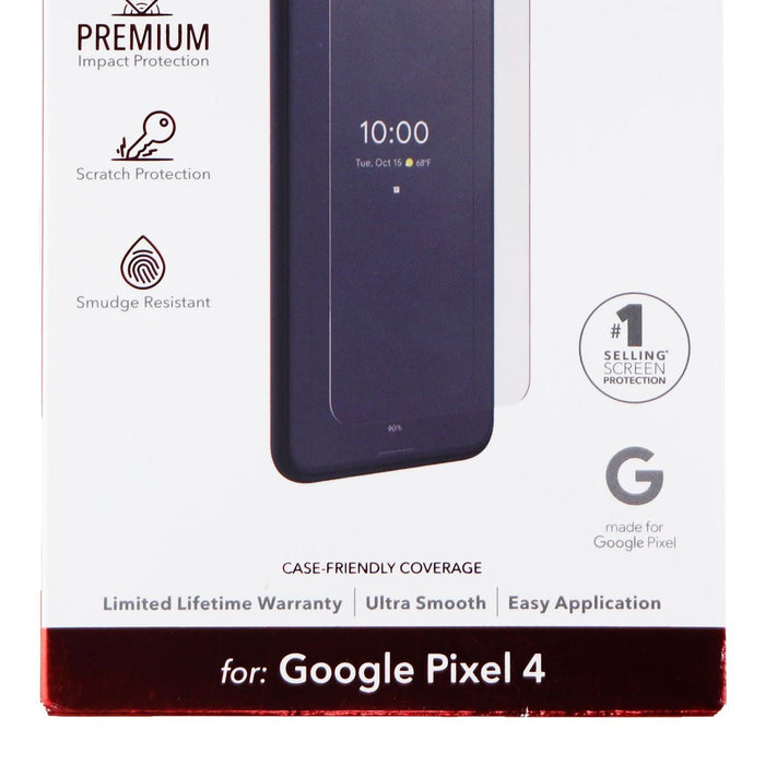 ZAGG InvisibleShield Premium Glass Screen Protector for Google Pixel 4 - Clear - for just $6.99! 