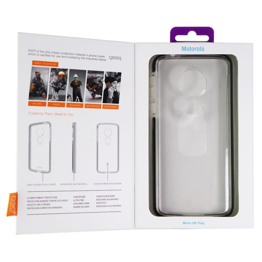 ZAGG Piccadilly Series Hard Case for Motorola Moto G6 Play - Clear/Black - for just $8.99! 