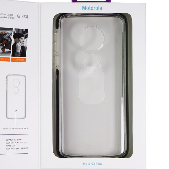 ZAGG Piccadilly Series Hard Case for Motorola Moto G6 Play - Clear/Black - for just $8.99! 