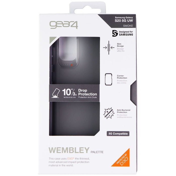 ZAGG Wembley Series Gel Case for Samsung Galaxy S20 5G UW - Smoke Black - Just $5.98! Shop now at Retro Gaming of Denver