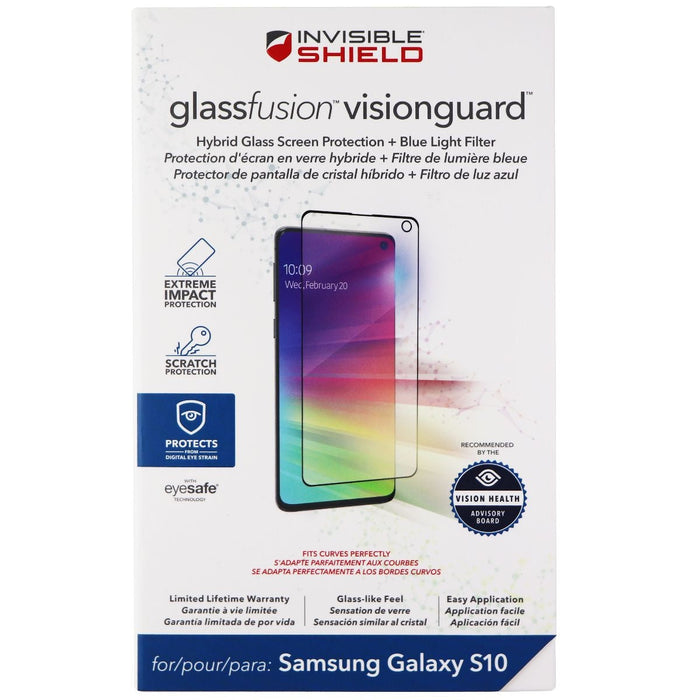 ZAGG Invisible Shield (GlassFusion VisionGuard) Screen Protector for Galaxy S10 - for just $7.95! 
