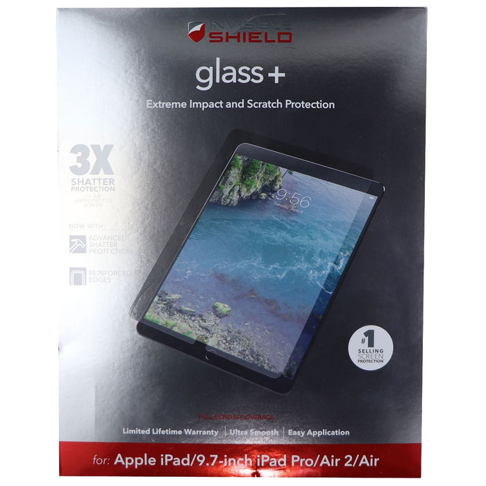 ZAGG (Glass+) Tempered Glass for Apple iPad 9.7 (5th & 6th Gen) & iPad Pro 9.7 - for just $11.95! 