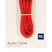 Insignia (NS-M10AUX2) 10Ft Audio Cable - Pink - Just $4.99! Shop now at Retro Gaming of Denver