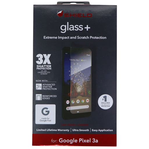 ZAGG Glass+ InvisibleShield Tempered Glass Screen Protector for Google Pixel 3a - Just $8.99! Shop now at Retro Gaming of Denver