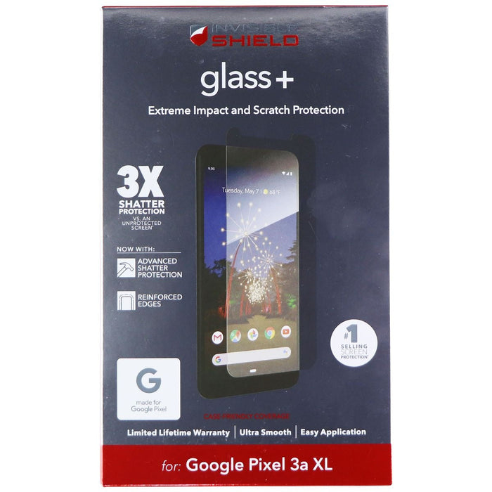 ZAGG Glass+ Tempered Glass Screen Protector for Google Pixel 3a XL - Clear - for just $6.99! 