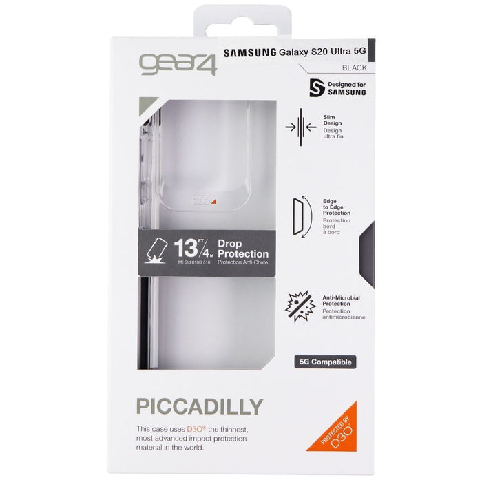 ZAGG Piccadilly Series Hybrid Case for Samsung Galaxy S20 Ultra - Clear / Black - for just $5.98! 