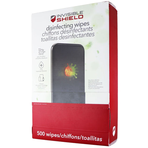ZAGG Invisible Shield Disinfecting Wipes for Phones, Tablets, Screens -500 Count - for just $19.49! 