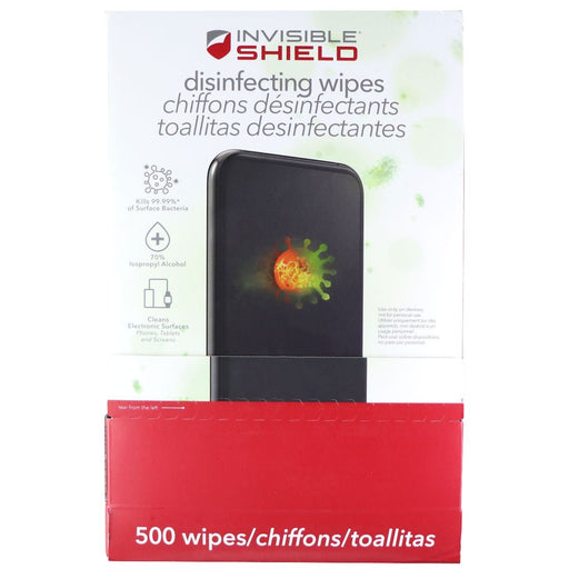 ZAGG Invisible Shield Disinfecting Wipes for Phones, Tablets, Screens -500 Count - for just $19.49! 