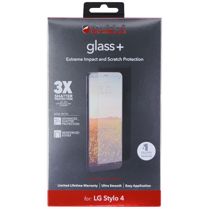 ZAGG (Glass+) Series Tempered Glass Screen Protector for LG Stylo 4 - Clear - for just $5.99! 