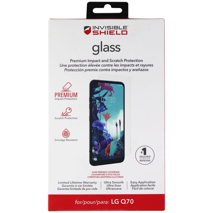 ZAGG Invisible Shield Glass Screen Protector for LG Q70 - Clear - for just $5.99! 