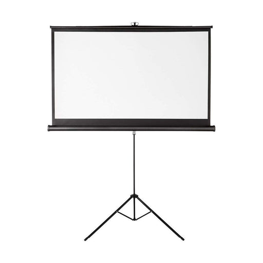 Insignia 75-inch Tri-Pod Projector Screen - Black/White (NS-SCR115) - Just $89.95! Shop now at Retro Gaming of Denver