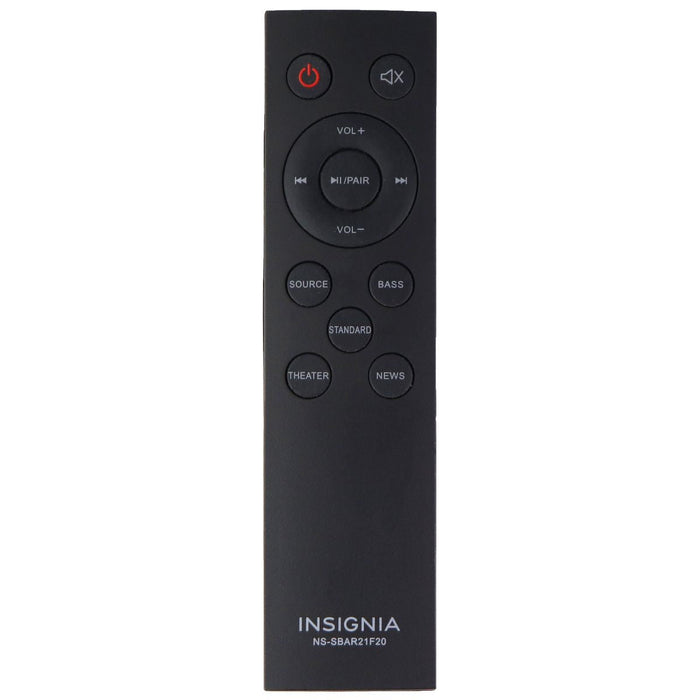 OEM Remote - Insignia NS-SBAR21F20 for Insignia Soundbar System - for just $8.99! 