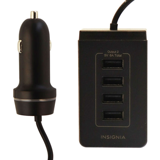 Insignia 5-Port USB Car Charger Dock with Powerful 8-Amp/40-Watt Output - Black - Just $10.62! Shop now at Retro Gaming of Denver