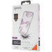 ZAGG Victoria Hybrid Case for Apple iPhone Xs/X - Clear / Purple Fabric Waves - for just $6.99! 
