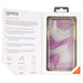 ZAGG Victoria Hybrid Case for Apple iPhone Xs/X - Clear / Purple Fabric Waves - for just $6.99! 