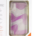 ZAGG Victoria Hybrid Case for Apple iPhone Xs/X - Clear / Purple Fabric Waves - for just $6.99! 