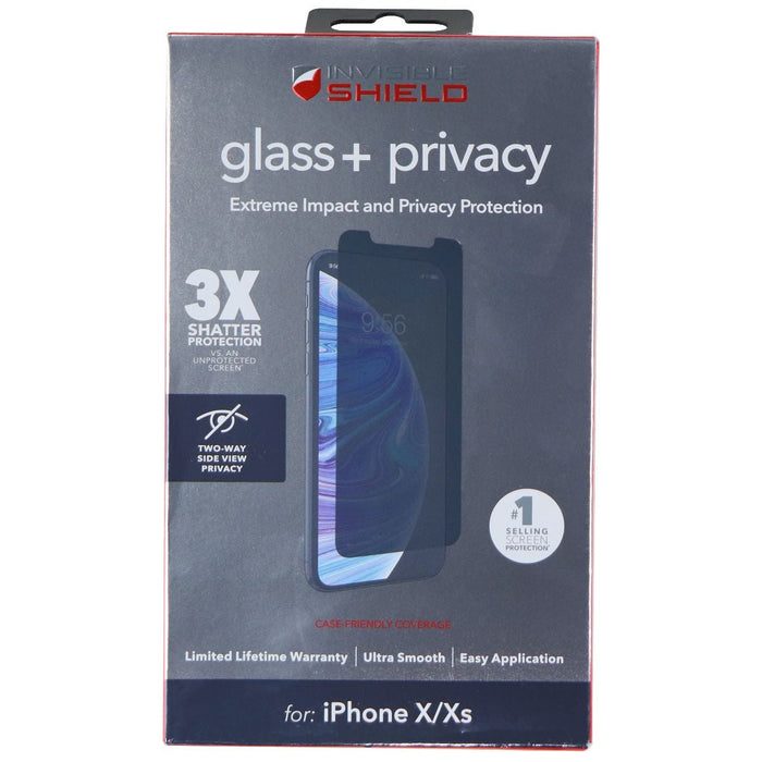 ZAGG InvisibleShield Glass+ Privacy Screen Protector for iPhone Xs/X - Tinted - for just $22.49! 