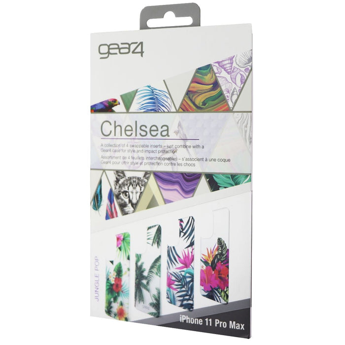 Zagg Swappable Inserts for iPhone 11 Pro Max Chelsea Cases - Jungle Pop Edition - for just $6.99! 