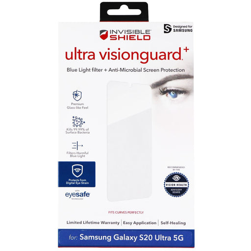 ZAGG Ultra Vision Guard+ Screen Protector for Galaxy S20 Ultra 5G - CaseFriendly - for just $17.78! 