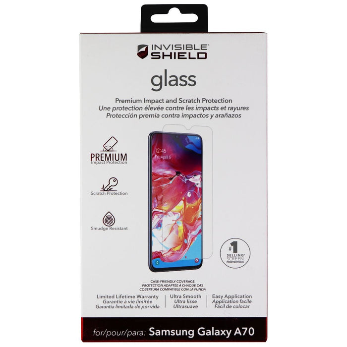 ZAGG Invisible Shield Glass Screen Protector for Samsung Galaxy A70 - Clear - Just $5.99! Shop now at Retro Gaming of Denver