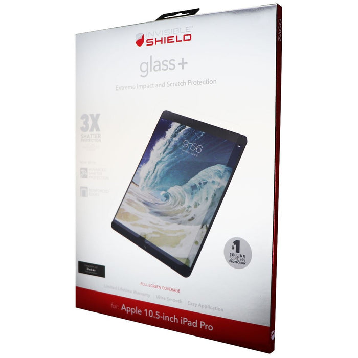 ZAGG InvisibleShield (Glass+) Tempered Glass for iPad Pro (10.5, 2017 Model) - Just $9.95! Shop now at Retro Gaming of Denver