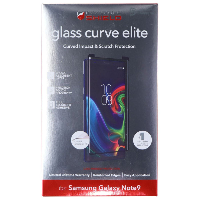 ZAGG Invisible Shield Glass Curve Elite Tempered Glass for Samsung Galaxy Note9 - for just $6.99! 