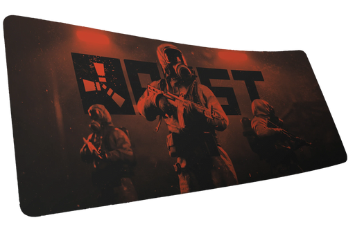 "Scientist Trio" — Rust Deskmat - for just $49.95! 