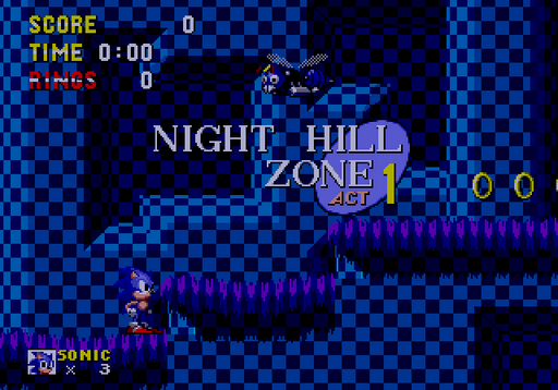 Sonic Night Trouble Sega Genesis Reproduction Video Game Cart - for just $19.99! 