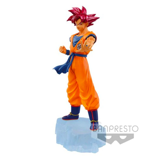 Dragon Ball Z Dokkan Battle Collab Figure 2022 vol. 1 Super Saiyan God Goku Figure - Premium Figures - Just $29.95! Shop now at Retro Gaming of Denver