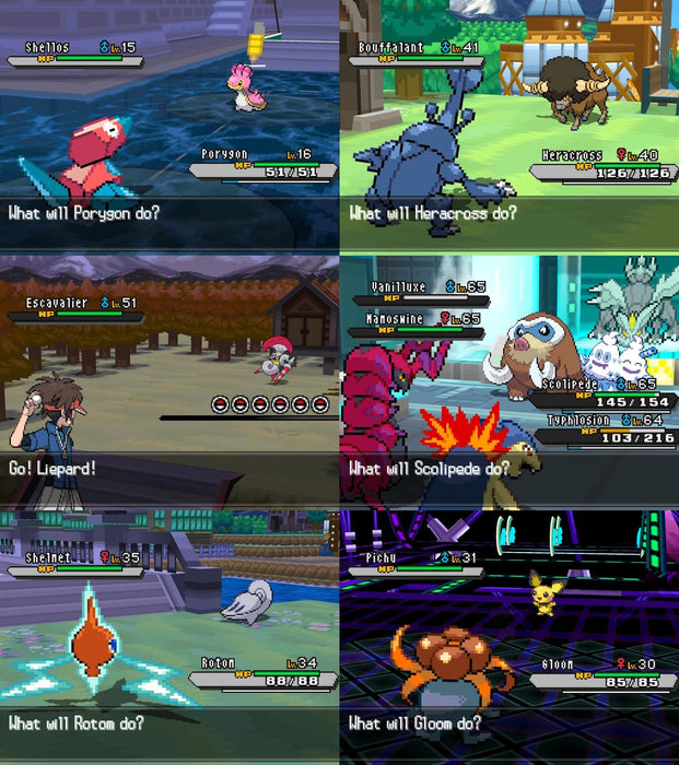 Pokemon Redux Blaze Black & Volt White 2 NDS Game Nintendo DS ROM Hack - for just $28.99! 