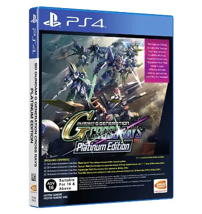 SD Gundam G Generation Cross Rays Platinum Edition [Asia Import] (Playstation 4) - for just $0! 
