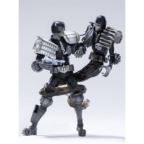 SDCC 2022 Judge Dredd VS Judge Death Black & White 1/18 Scale Figure 2 Pack - for just $39.99! 
