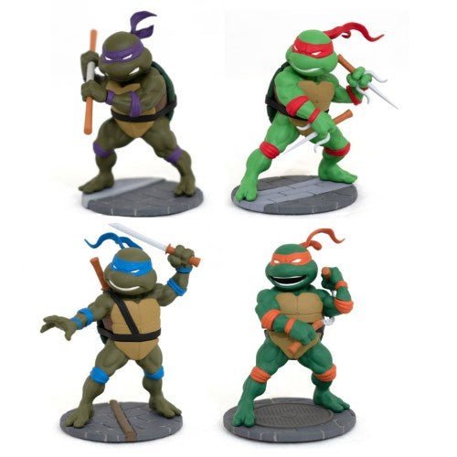 SDCC 2023 Teenage Mutant Ninja Turtles Retro D-Formz Box Set - for just $42.99! 