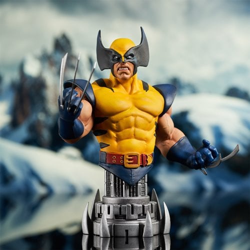 SDCC 2024 Marvel Comic Yellow Wolverine Bust - for just $99.99! 