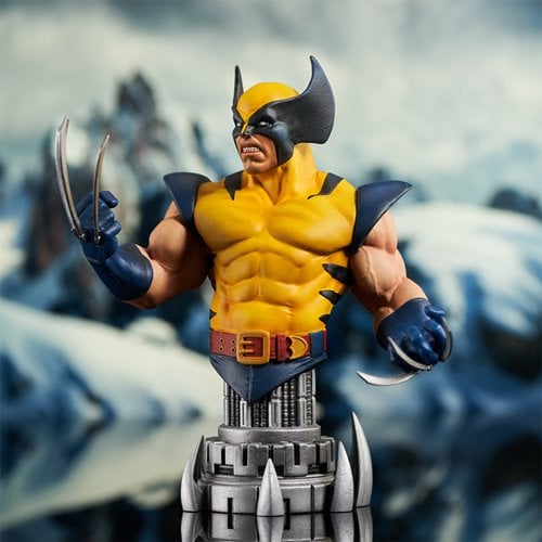 SDCC 2024 Marvel Comic Yellow Wolverine Bust - for just $99.99! 