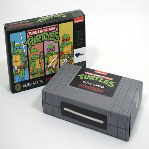 SDCC 2024 Teenage Mutant Ninja Turtles Retro Game Minimates Box Set - for just $30.23! 
