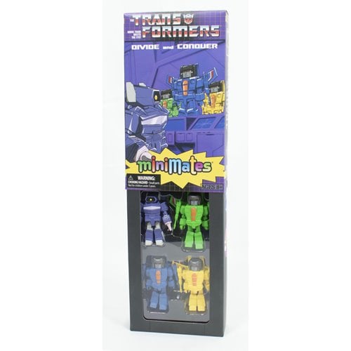 SDCC 2024 Transformers Divide & Conquer VHS Minimates Box Set - for just $32.99! 