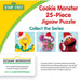 Sesame Street Holiday - Cookie Monster 25 Piece Jigsaw Puzzle - Just $7.99! Shop now at Retro Gaming of Denver