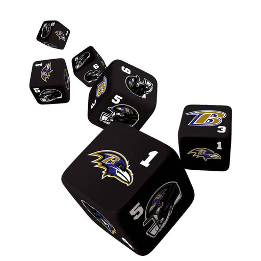 Baltimore Ravens Dice Set - 19mm - for just $7.99! 