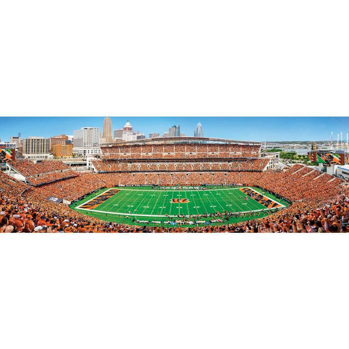 Cincinnati Bengals - 1000 Piece Panoramic Jigsaw Puzzle - for just $19.99! 