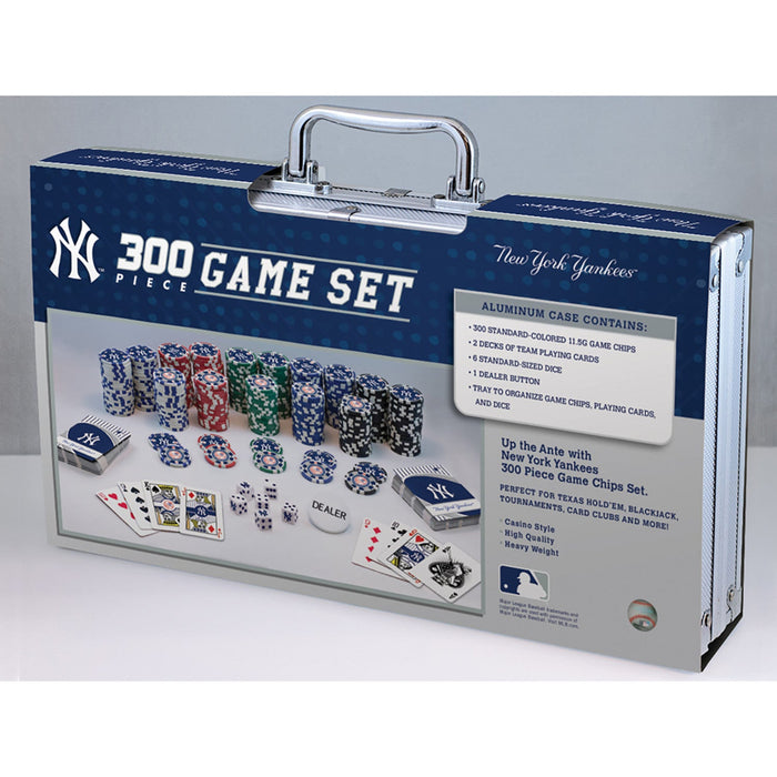 New York Yankees 300 Piece Poker Set - Just $124.99! Shop now at Retro Gaming of Denver