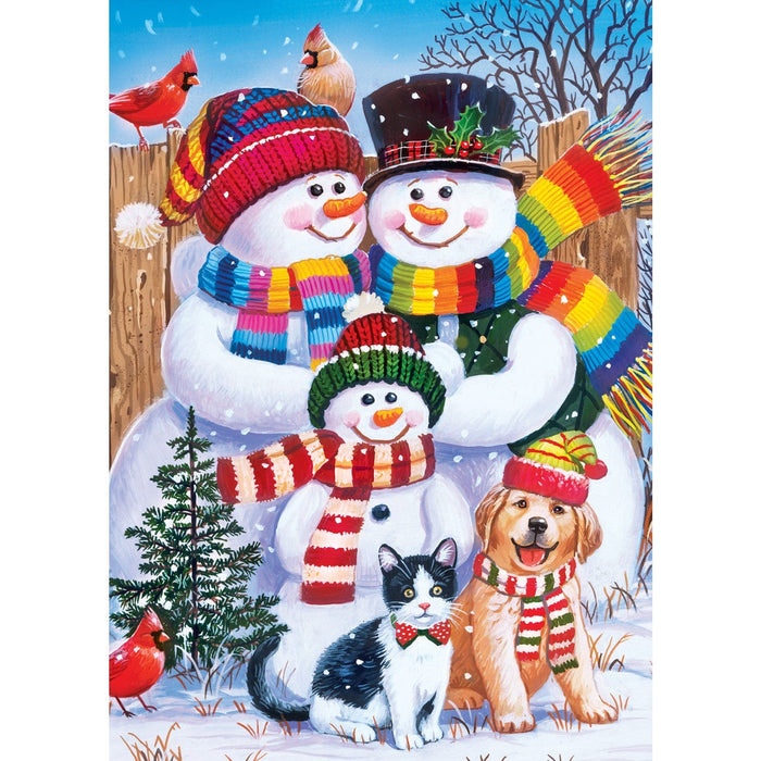 Sparkle & Shine - Family Portrait 500 Piece Glitter Jigsaw Puzzle - for just $14.99! 