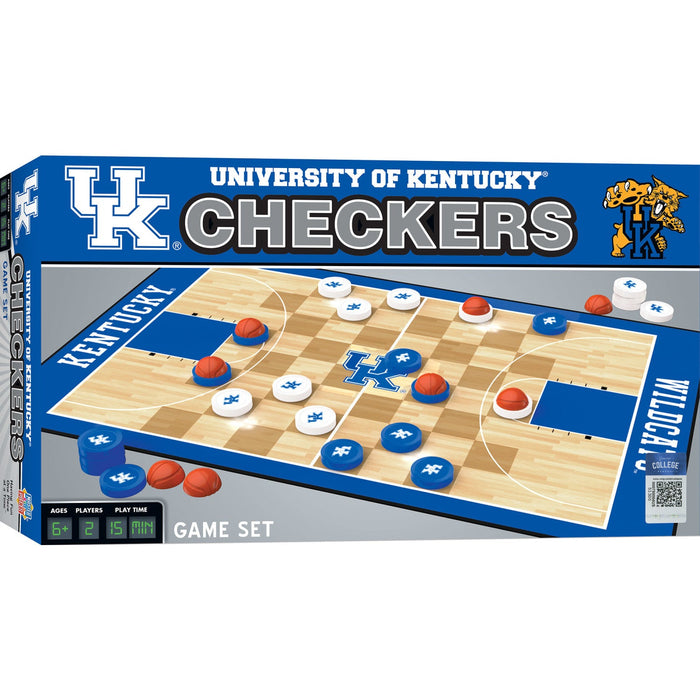 Kentucky Wildcats Checkers Board Game - Just $19.99! Shop now at Retro Gaming of Denver