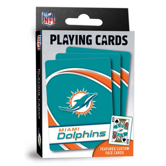 Miami Dolphins Playing Cards - 54 Card Deck - for just $7.99! 