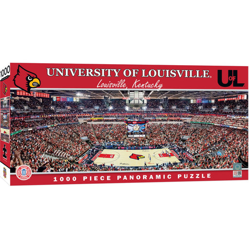 Louisville Cardinals - 1000 Piece Panoramic Jigsaw Puzzle - Just $19.99! Shop now at Retro Gaming of Denver