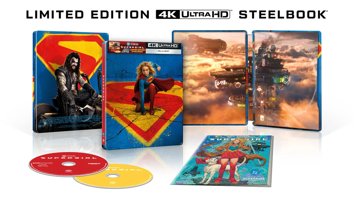 Supergirl - Limited Edition HMV Exclusive Steelbook (4K Ultra HD) - for just $47.99! 