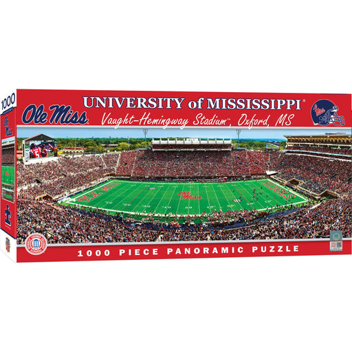 Ole Miss Rebels - 1000 Piece Panoramic Jigsaw Puzzle - Just $19.99! Shop now at Retro Gaming of Denver