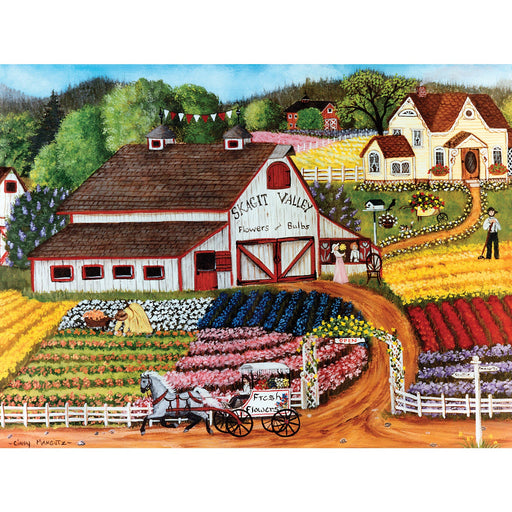 Homegrown - Fresh Flowers 750 Piece Jigsaw Puzzle - Just $14.99! Shop now at Retro Gaming of Denver